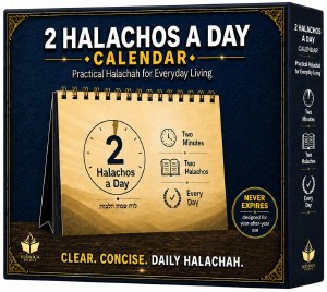 Picture of 2 Halachos a Day Calendar [Spiral-bound]